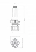 Клапан сливной ПРО 32х1”П - №10