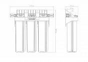 Корпус для картриджного фильтра 1 М 20” Т3 - №3