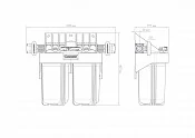Корпус для картриджного фильтра 1 М 10” Т2 - №3