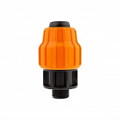 Муфта комбинированная с наружной резьбой для шланга 40х1”П - №1